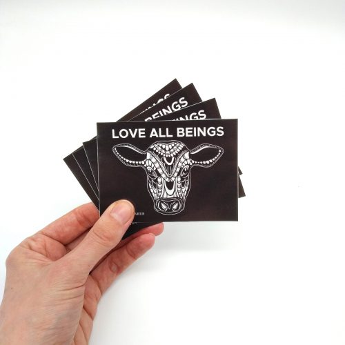 Stickers Love All Beings (4 pcs)