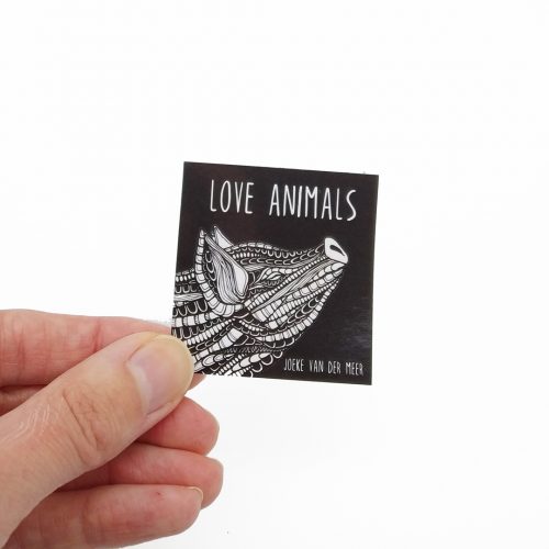 Stickers Love Animals – Pig (10 pcs) 🐽