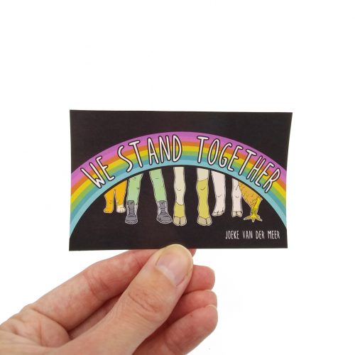 Stickers We Stand Together (4 pcs)